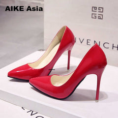 2018 New Fashion high heels women pumps thin heel