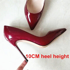 Brand Shoes Woman High Heels Ladies Shoes 12CM Heels Pumps