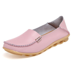 High Quality Flats Women Genuine Leather Flats Shoes