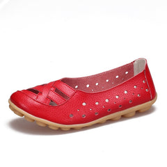 Ballet Flats 2018 Women Genuine Leather Shoes Women