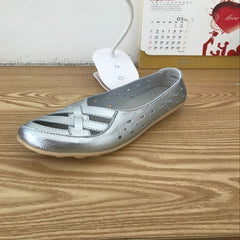 Ballet Flats 2018 Women Genuine Leather Shoes Women