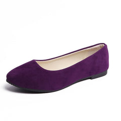 Plus Size 35-43 Women Flats Slip on Flat Shoes