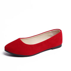 Plus Size 35-43 Women Flats Slip on Flat Shoes