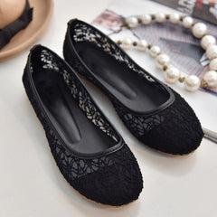 2019 new women flats shoes ballet flats Fashion slip on cut outs