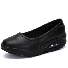 EOFK Women Flat Platform Shoes Woman Loafers Fashion