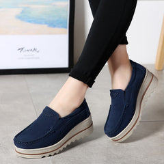 2019 Spring Women Flats Shoes Platform Sneakers