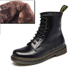 2019 Boots Women Genuine Leather Shoes For Winter Boots