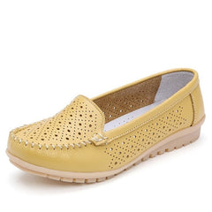 STQ 2019 Spring women flats shoes women genuine leather shoes