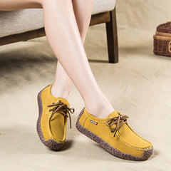 Lace-up Women Flats Comfortable Summer Loafers Women Shoes