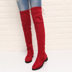 Slim Boots Sexy Over The Knee High Suede Women