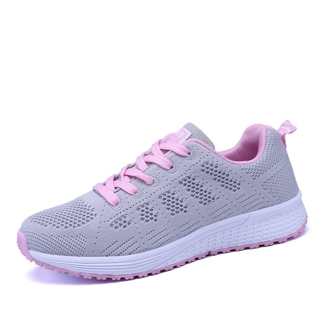 Spring Women Shoes Flats Lady Fashion Casual Breathable Sneakers